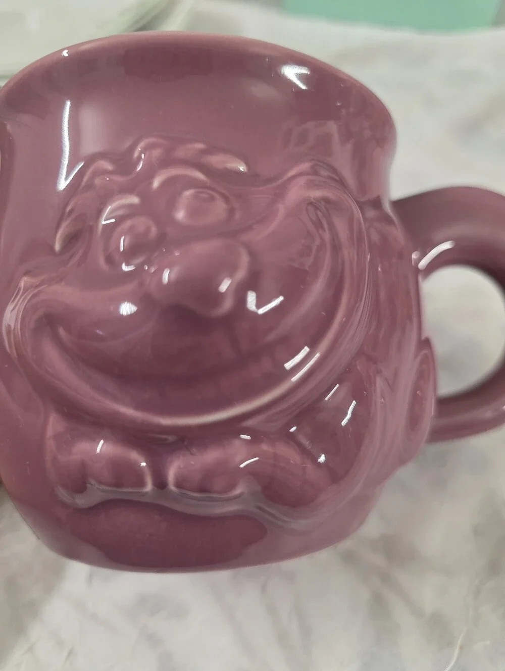 Cheshire Cat Large Coffee Mug Cup 3D Disney Alice in Wonderland Collector